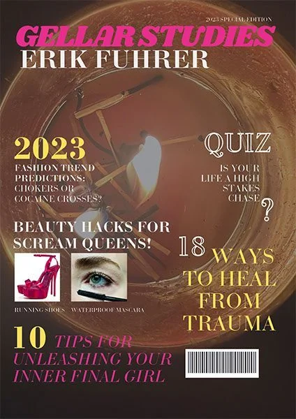 Gellar Studies by Erik Fuhrer, pop culture poetry on queer trauma and identity