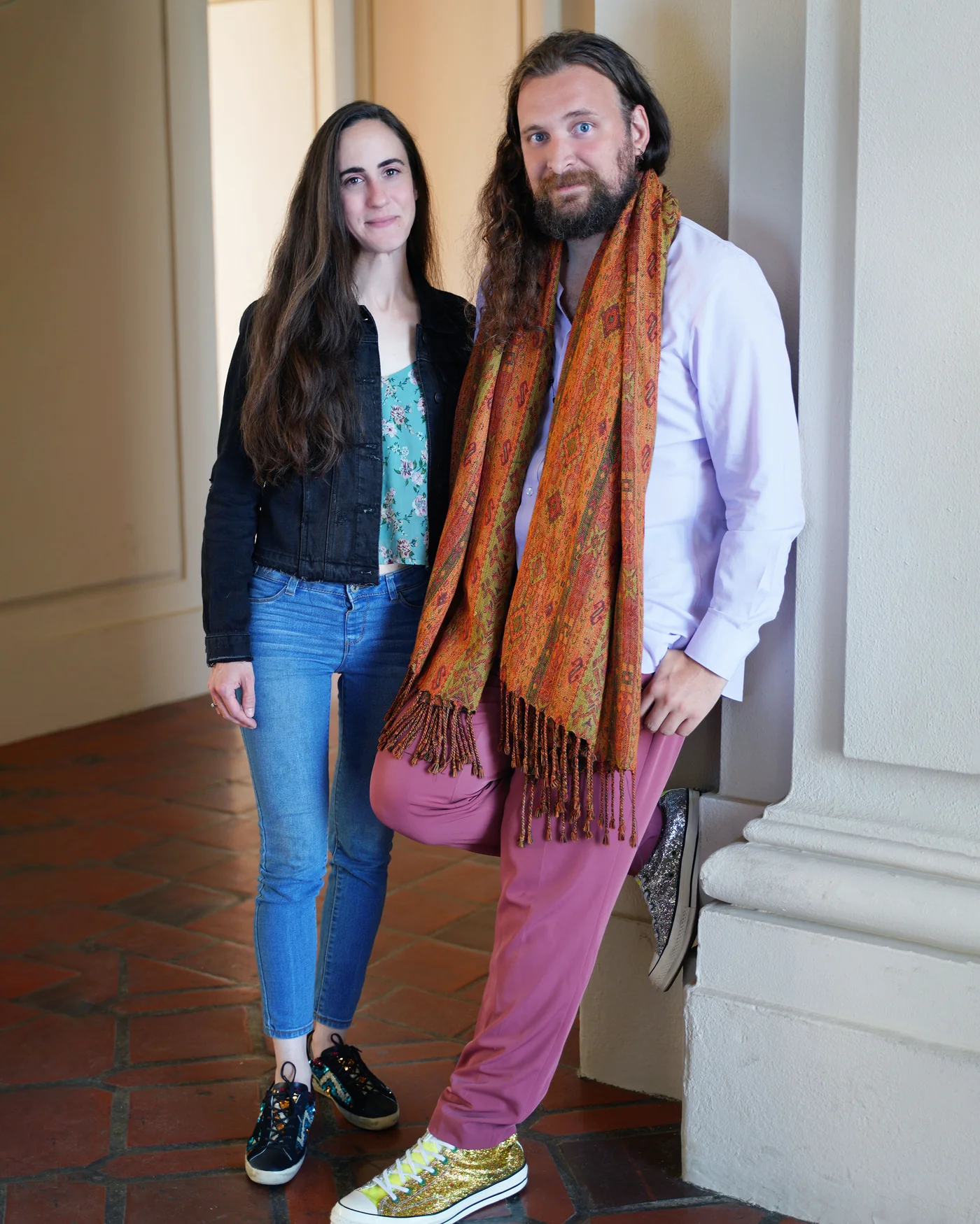 Erik Fuhrer and Kim at Pasadena City Hall in 2022